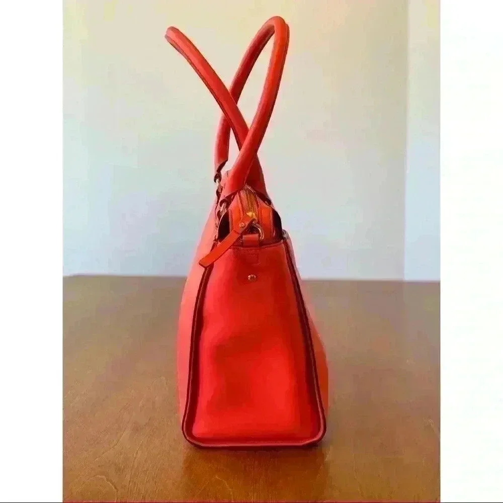 KATE SPADE Bright Coral Geranium Tote